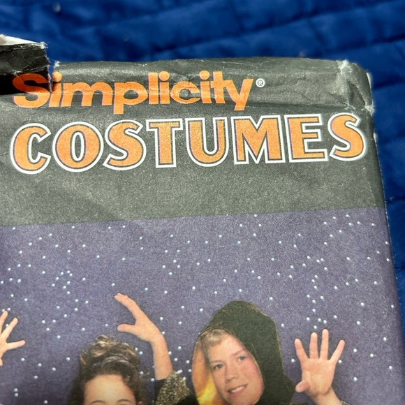 Simplicity 9372 Kids Wizard Costume - Purple, Black, and Gold- fun an easy - Picture 6 of 7